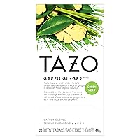 Vista 1 de Tazo Bolsas de té de jengibre verde, té verde, 20