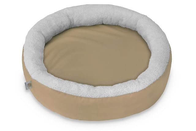 Foto 2 de 6 de BARRY & LUCY Cama para Perros Cama para Gatos 2 En 1 Cama Redonda Impermeable para Mascotas Cojín para Perros…