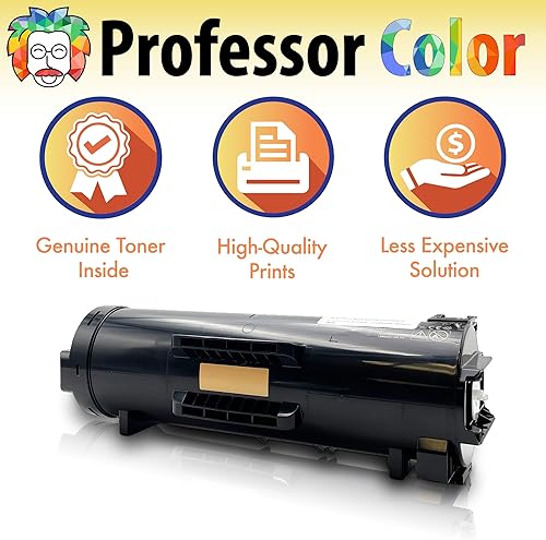 Miniatura 5 de Professor Color Cartucho de tóner OEM recodificado de repuesto para Xerox VersaLink B600/B605/B610/B615 | 106R03944 - Capacidad extra alta negro