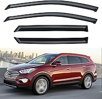 Vista 245 de Visores para ventanas y protectores contra la lluvia para Ford Fusion 2013, 2014, 2015, 2016, 2017, 2018, 2019, 2020, Deflectores de viento