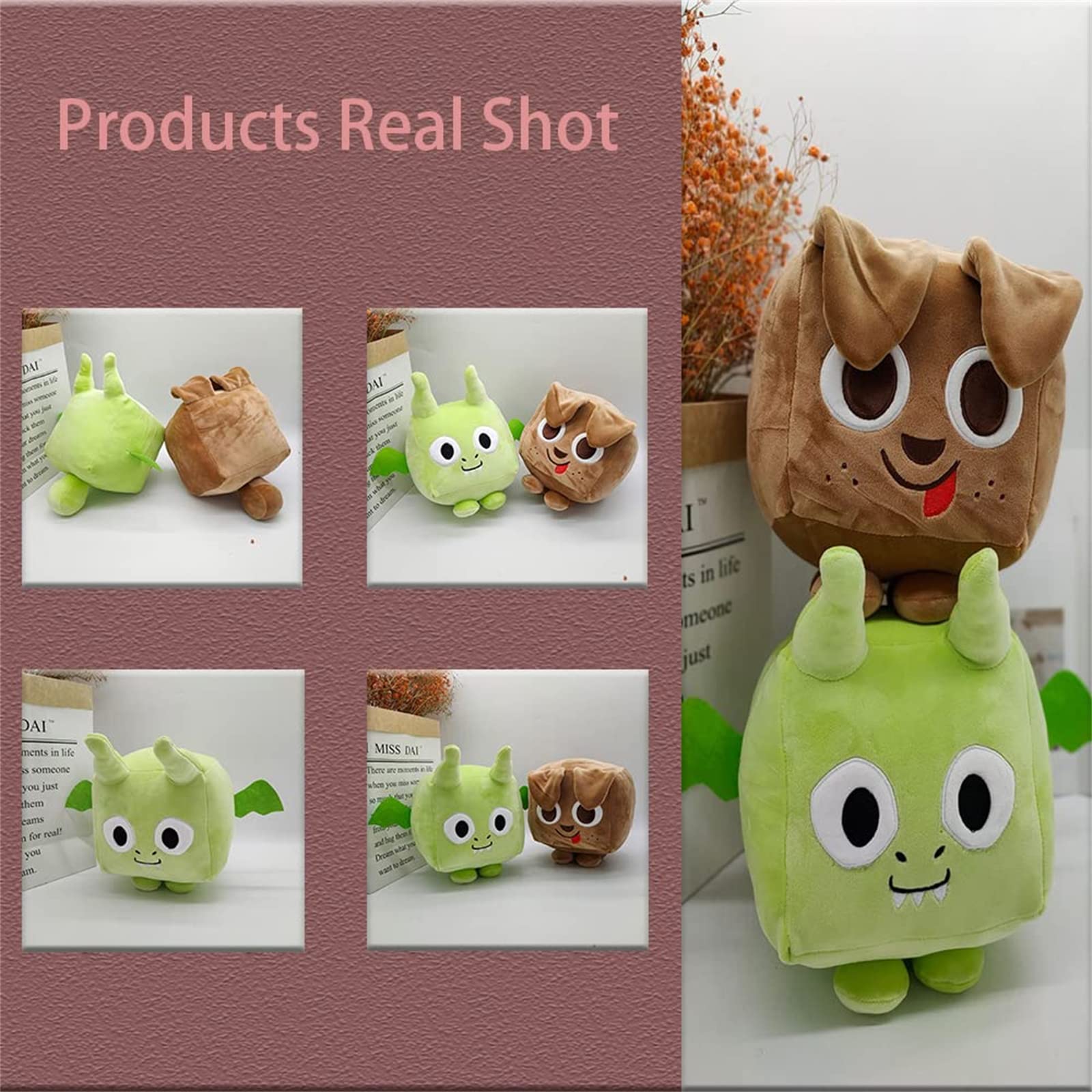 Big Games Cat Plush,Pet Simulator Animal Cat Plushies,Cartoon Stuffed