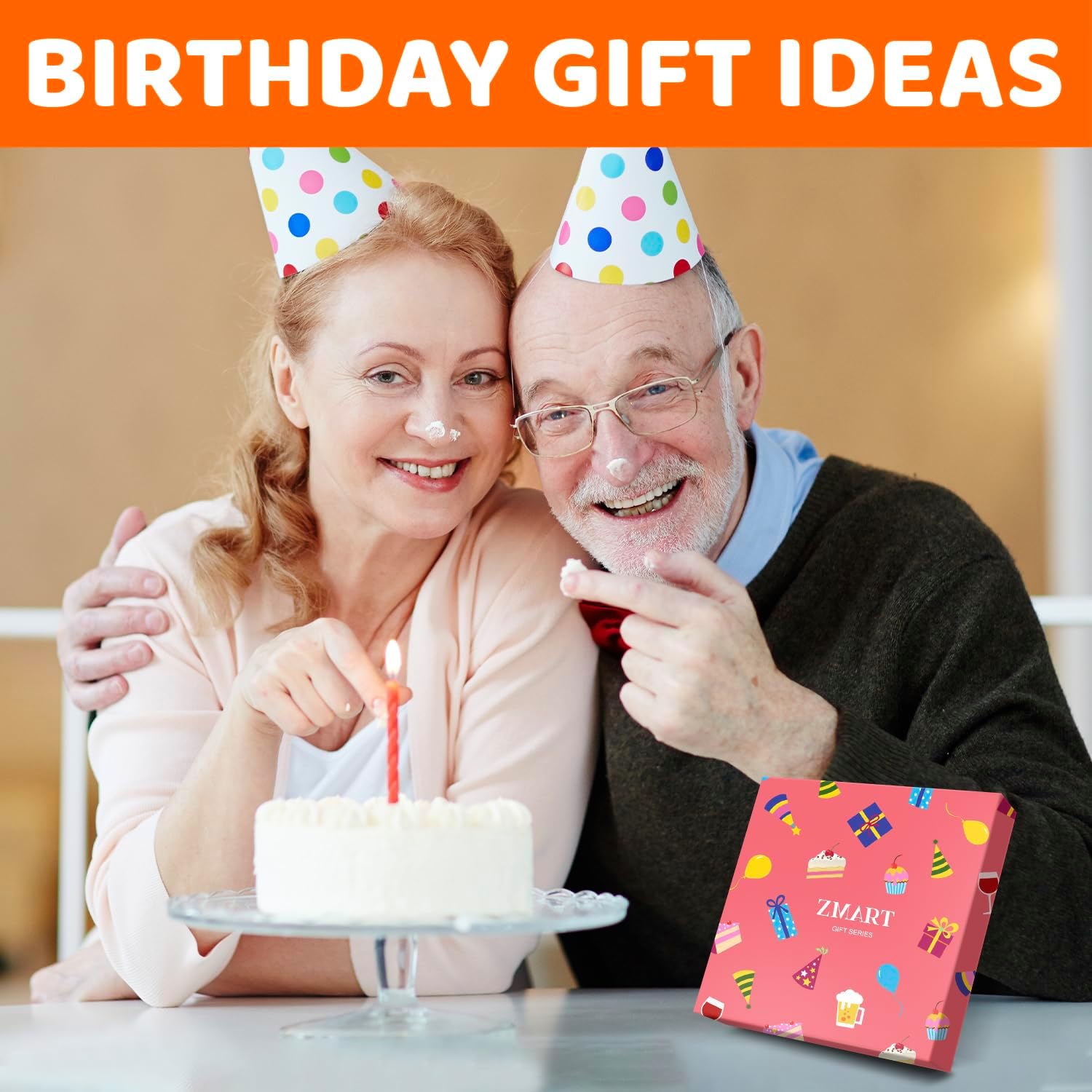 Zmart Birthday Gifts for Senior Women - Funny Birthday Socks for Her in 50s - Image 2