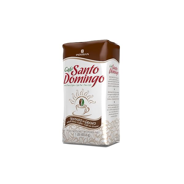 Santo Domingo Coffee, 16 oz Bag, Whole Bean Coffee - Product from the Dominican Republic