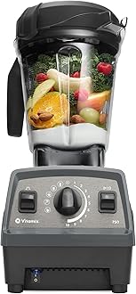 Propel Series 750 Blender with Four Blending Programs, Self-Cleaning Program, Professional-Grade Blender for Smoothies, Soups and More, Stainless-Steel Blades, 64 Oz Container, Slate