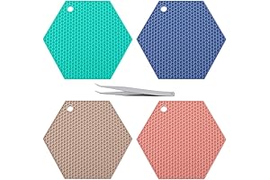GORGECRAFT High Temperature Resistant Silicone Doming Mat for Resin Jewelry Making