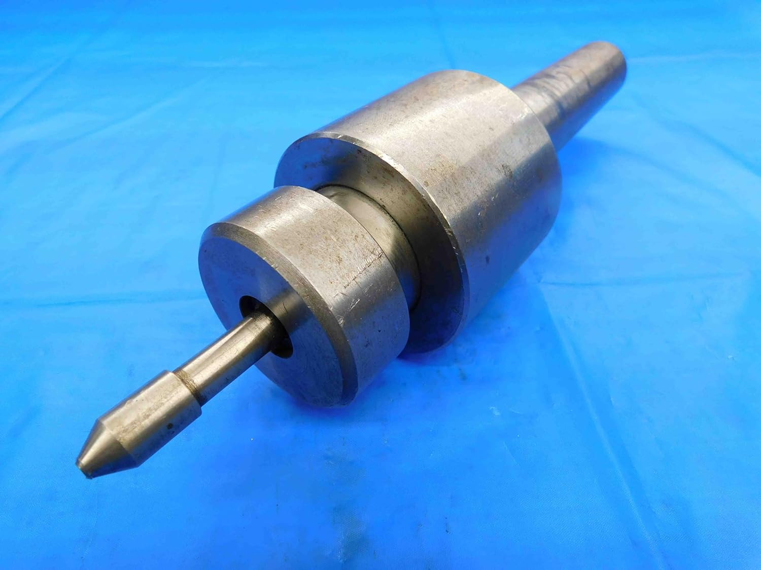 M & J Tooling LLC Live Center Lathe Tool with Interchangeable TIP 2 1/2"" Body Morse Taper #4 Shank - BT2318AY3