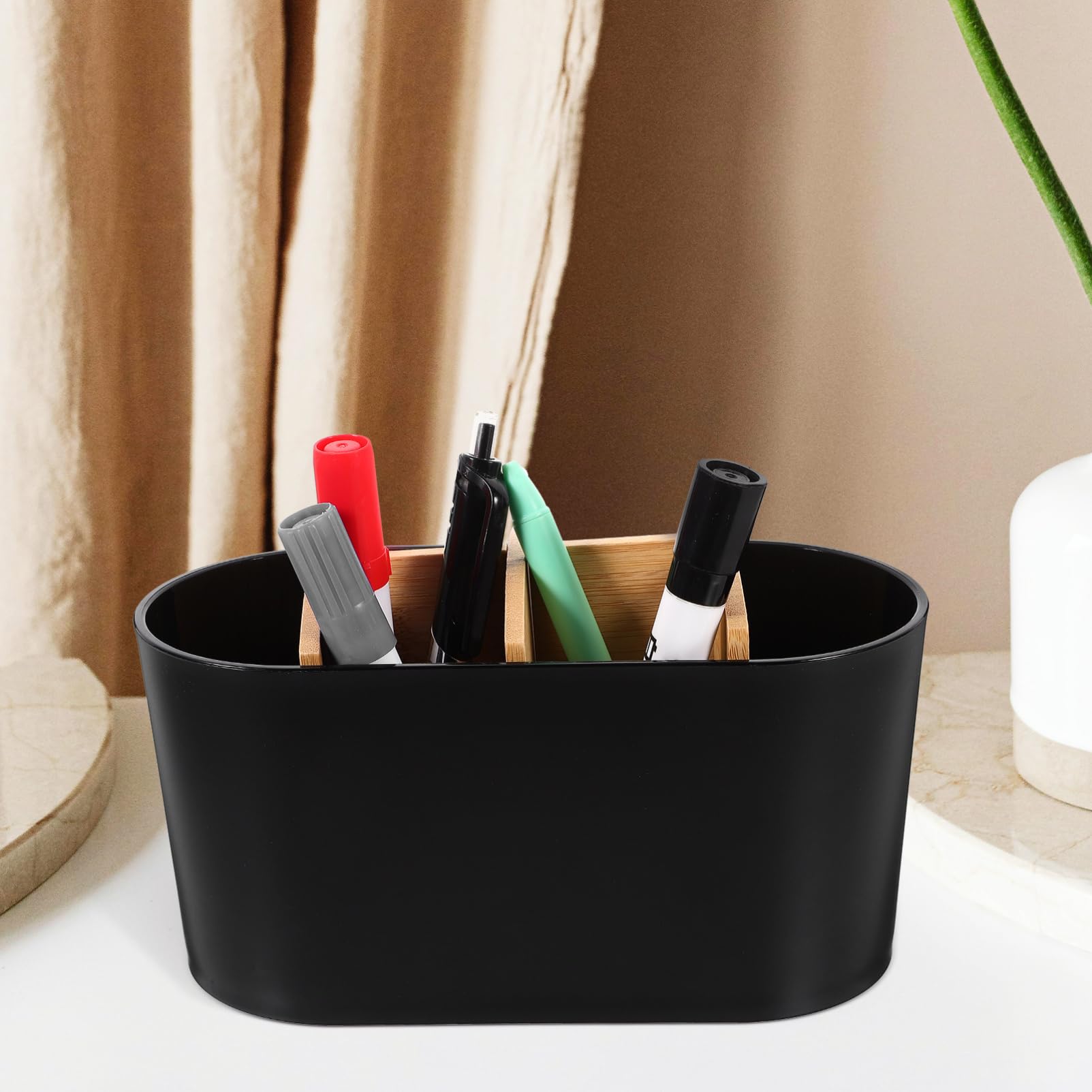 PRETYZOOM 4 Soportes para Cepillos De De Inodoro Organizador Innovador para Cepillos De Y Pasta De para Espacios Pequeños.