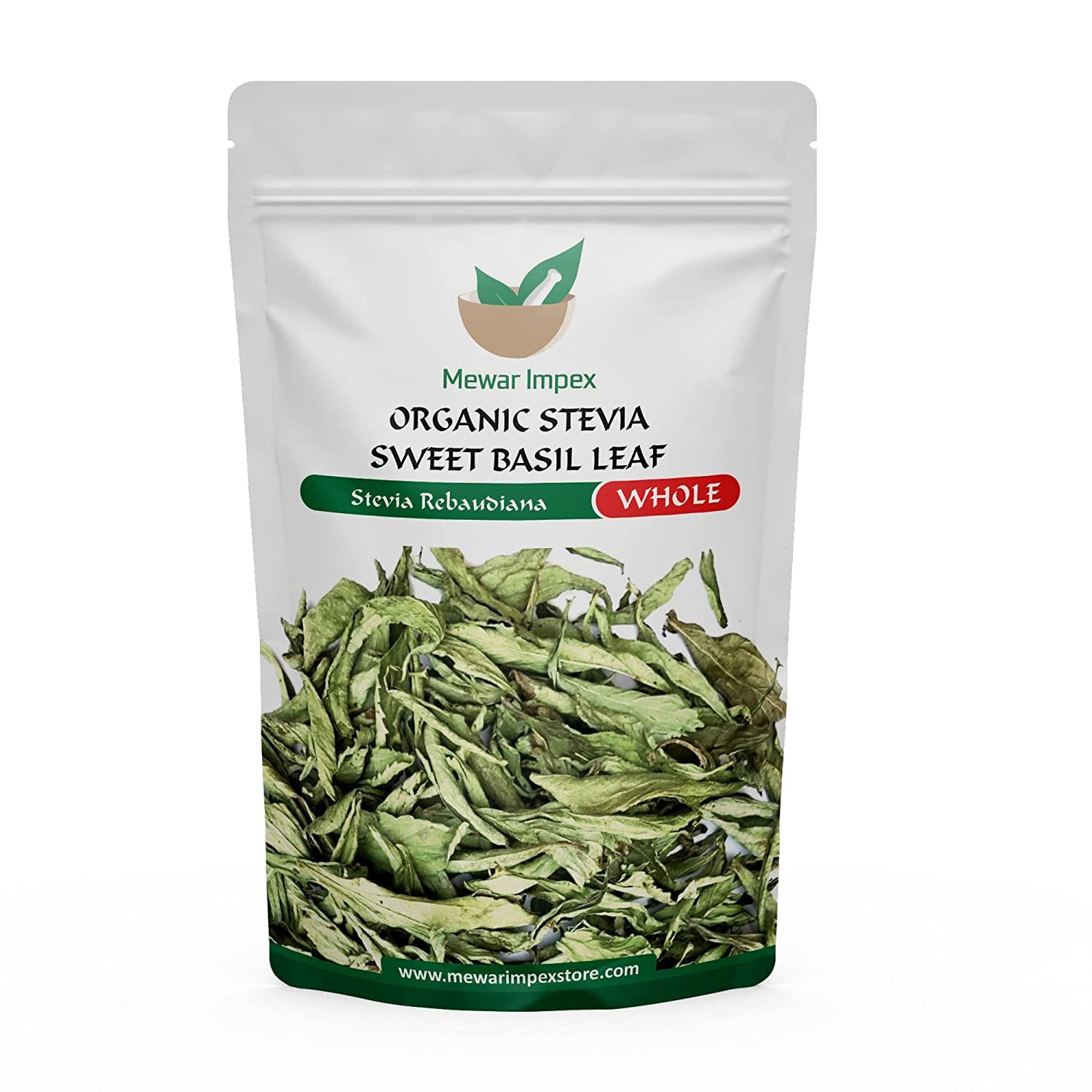Mewar Impex Green Stevia Leaf 250 gm | Seeni Thulasi | Natural Stevia Leaf| Zero Calories | Vegan | Natural Sweetener | Keto & Diabetic Friendly (B0BDXG1SMV) Amazon Price History, Amazon Price Tracker