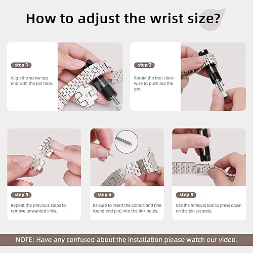 Miniatura 6 de Missair Compatible con Apple Watch Band de 1.496 pulgadas, 1.575 pulgadas, 1.614 pulgadas, 1.654 pulgadas, 1.732 pulgadas, 1.772 pulgadas, Series 8