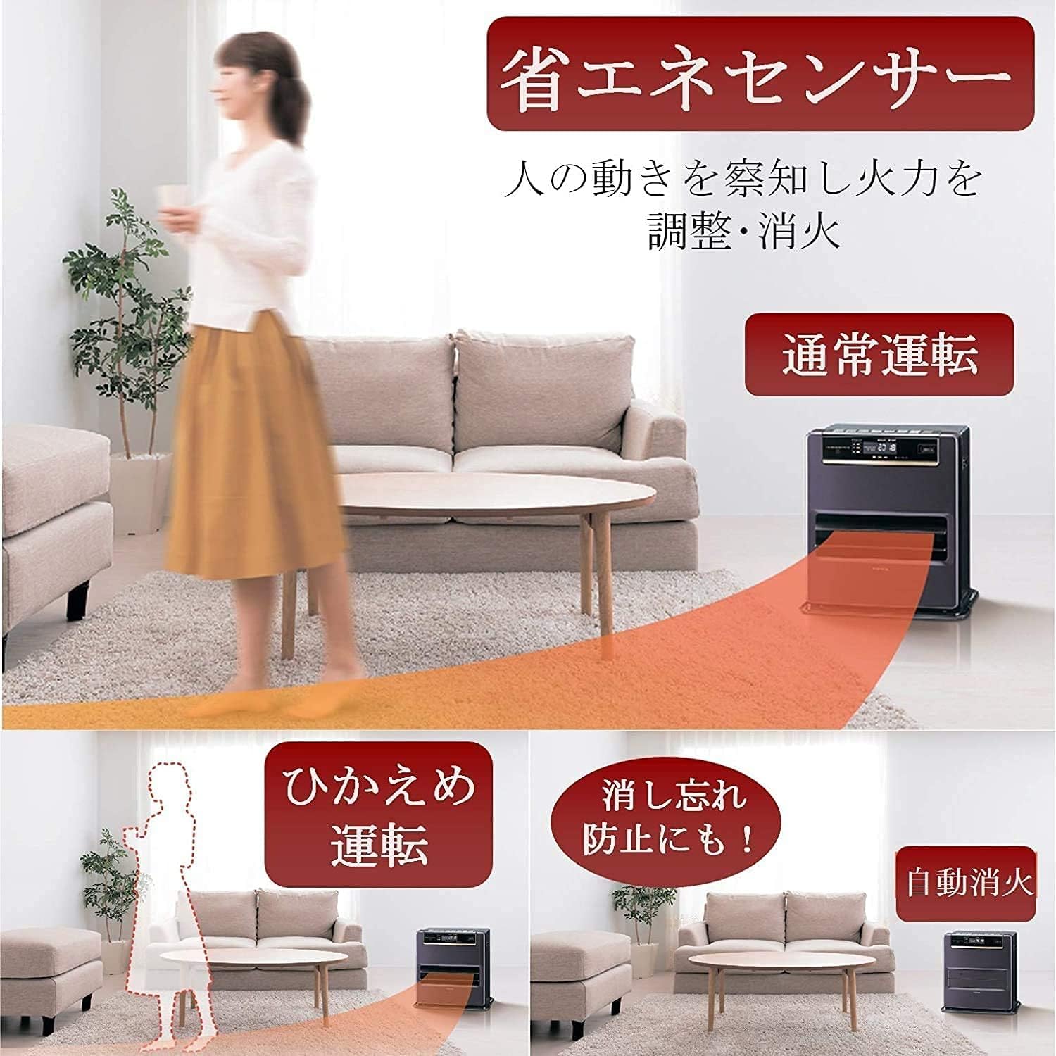 Amazon | コロナ(Corona) 石油ファンヒーター WZシリーズ リモコン付キ  