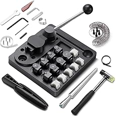 Ring Bender Little Spoon Bender for Soft Metals Ring Bending Tool Ring Maker Tool with Superior Nylon Dies Ring Making Tool