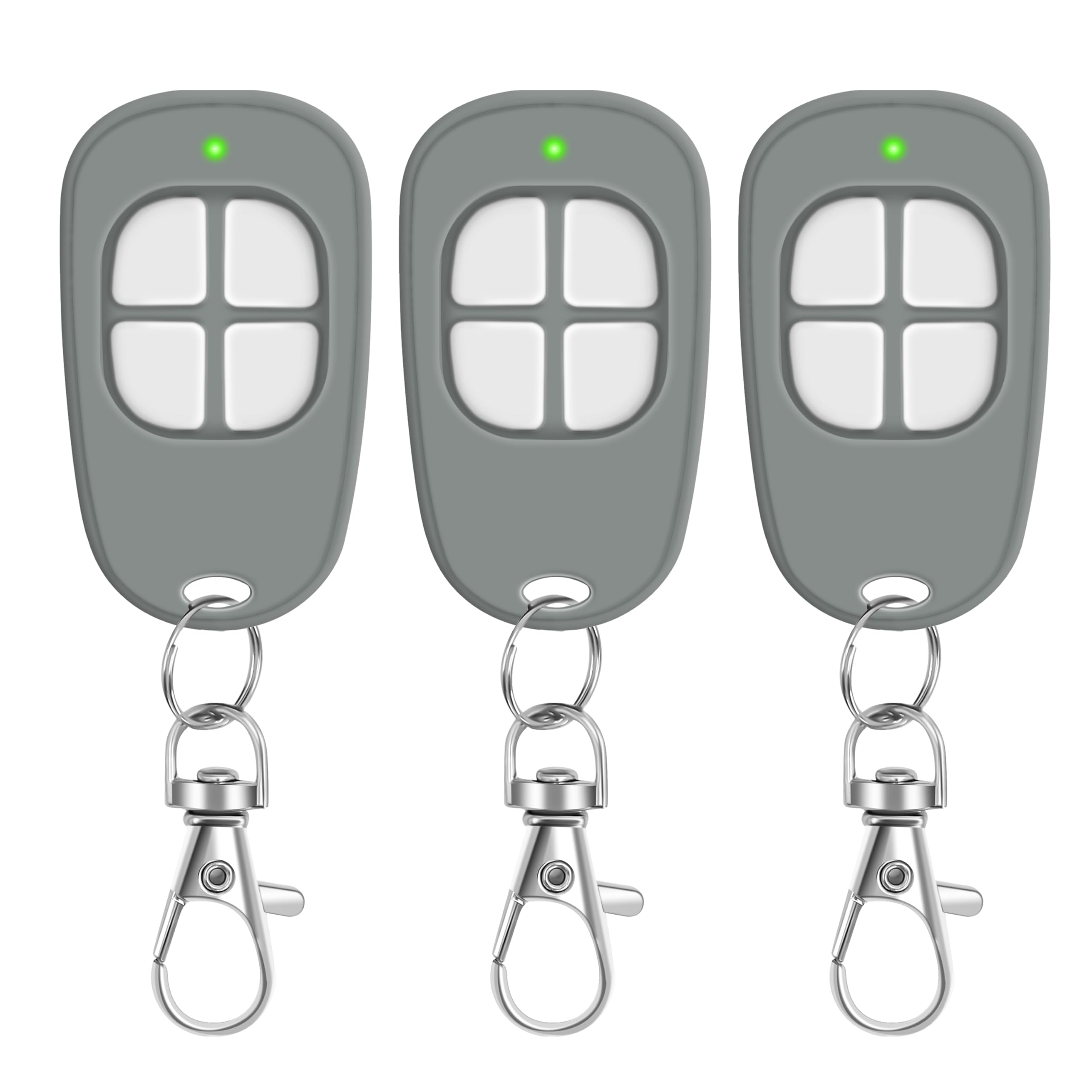 3 x AAM0049 Télécommande SCS Motorisation Portail Portes de Garage 4-Canaux 433,92MHz Garantie de 3 Ans