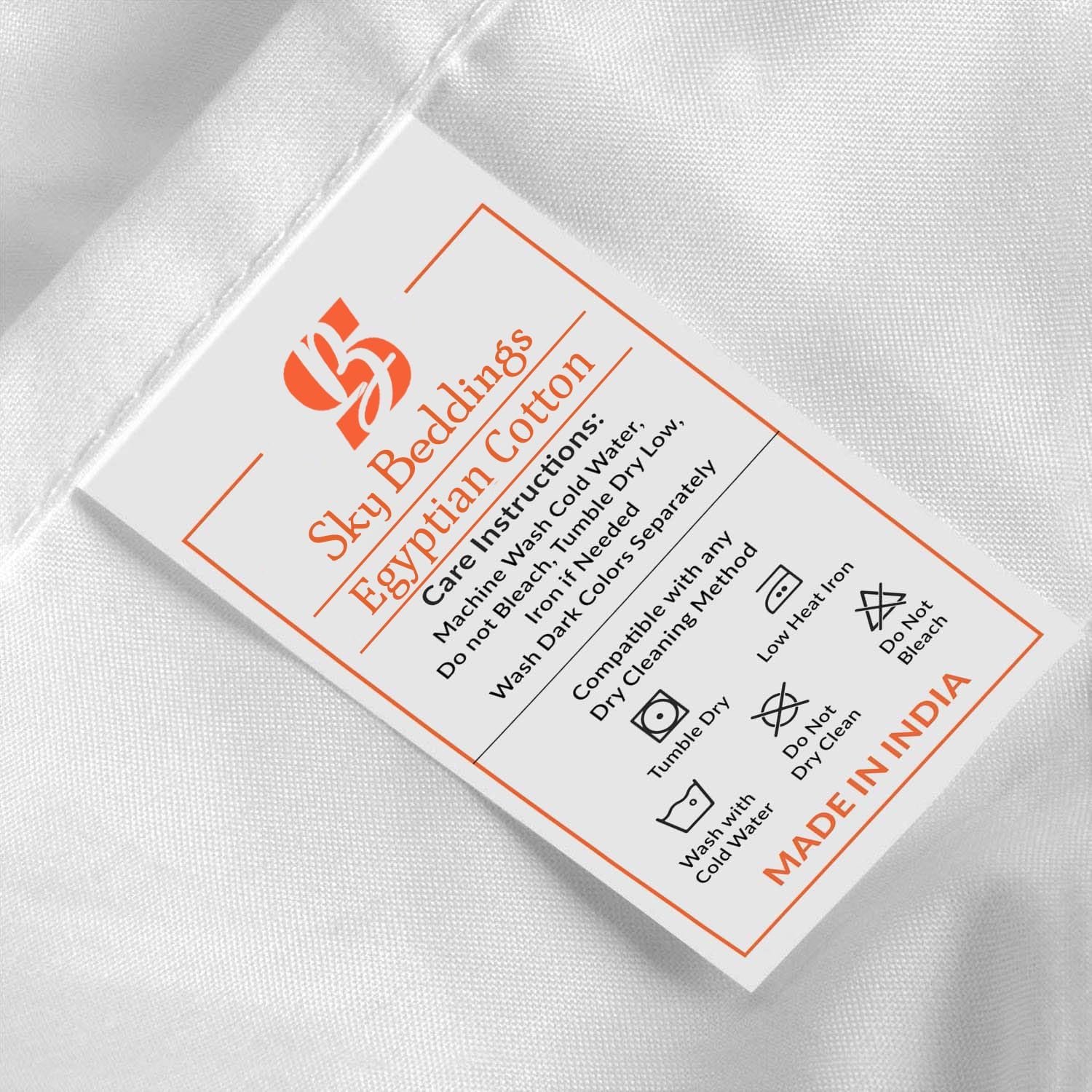 SKY BEDDINGS RV Short Queen Sheet Set - 600 Thread Count, 100% Egyptian Cotton RV Sheet Set - 4 Piece RV Queen Sheets for Campers Bed - Sateen Weave, Hotel Quality, Cooling & Breathable - White