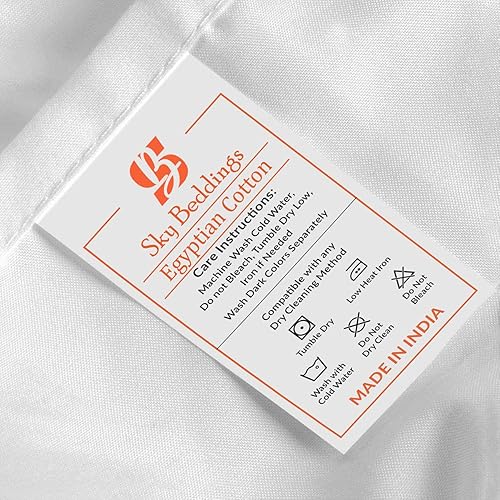 Miniatura 5 de Juego de sábanas cortas para caravanas de 72 x 75 pulgadas, 100% algodón egipcio, 600 hilos, 4 piezas de tejido satinado, sábanas de bolsillo