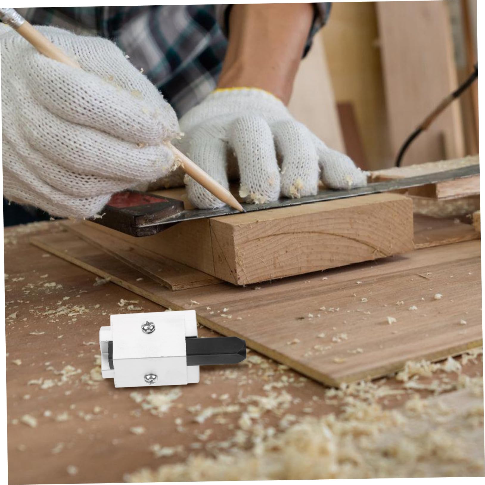 HOMSFOU 5pezzi Scalpello Angolare Per Falegnameria Utensile Per Lavorazione Precisa Compatto e Facile Da Usare Per Progetti Di Ristrutturazione e Costruzione