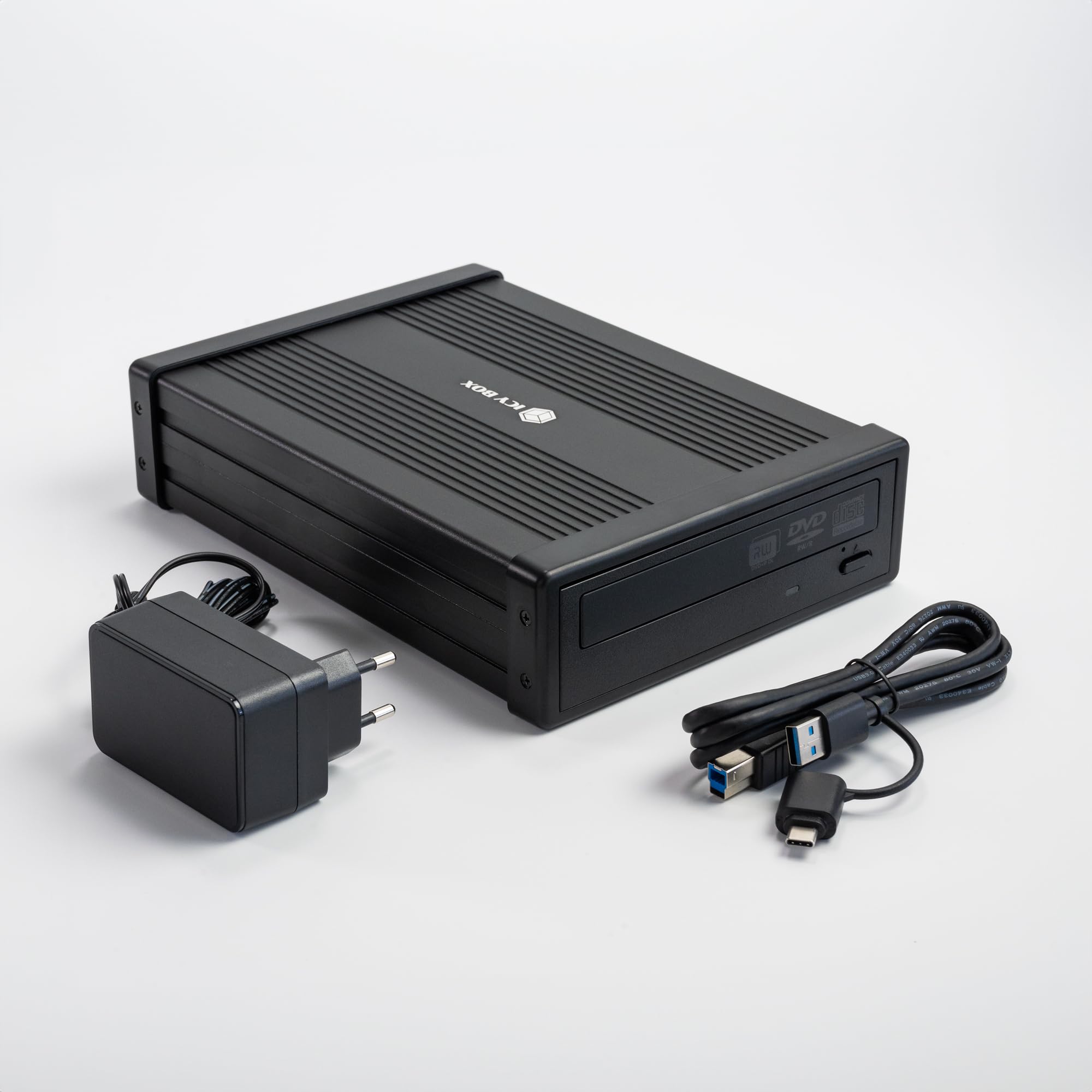 Vinpower Digital PIODATA DVD-S21, registratore DVD/RW, 24x, SATA, Dual Layer, esterno, USB3.2, nero