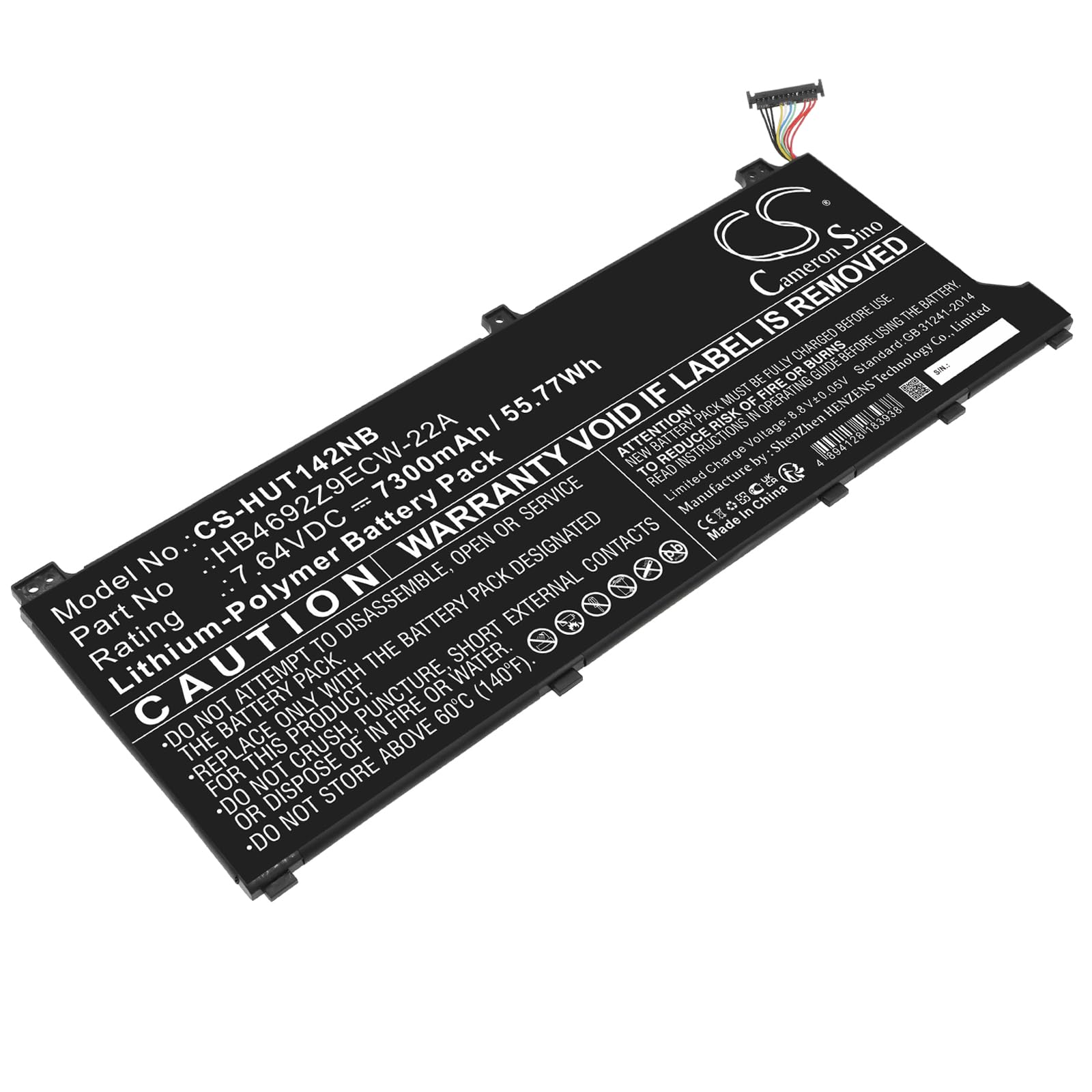 Batería Para Huawei MateBook D 15 Y Honor MagicBook 15 - Modelo HB4692J5ECW, 42Wh/11.46V, Compatible Con Varios Años