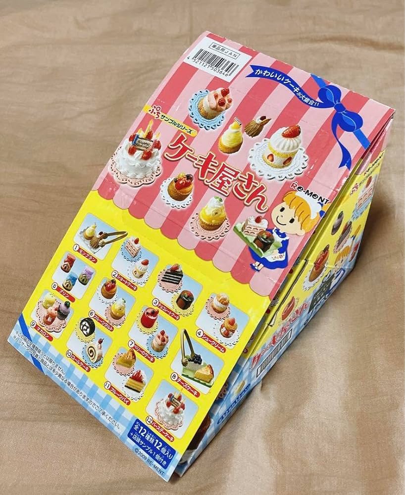 Amazon.co.jp: 内袋リーメント ぷちサンプル ケーキ屋さん 12種1種