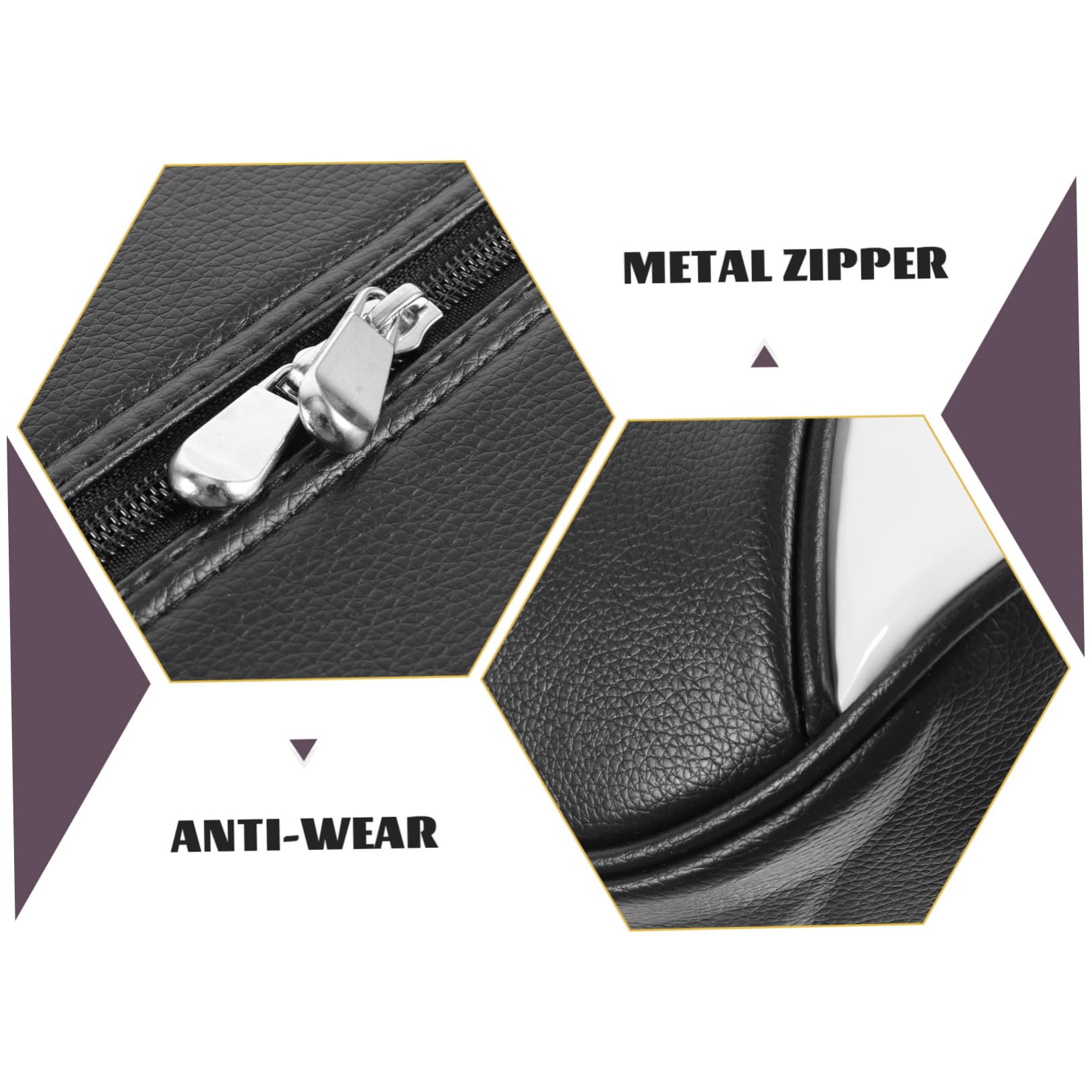 OUNONA Borsa per Scarpe da Golf in Resistente Custodia da Viaggio Cerniera per Scarpe Sportive Borsa Portascarpe Leggera e Portatile