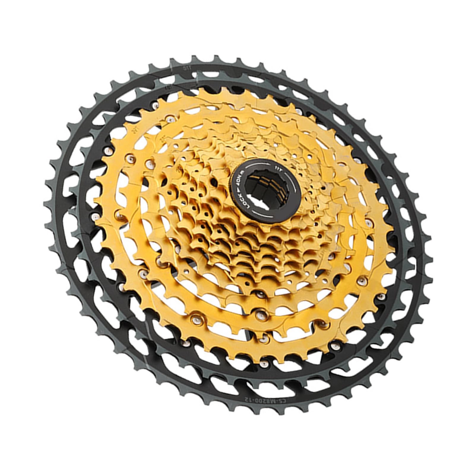 Rennräder 12-Gang Kassetten Ersatz Hohlkettenrad Fahrräder Kassetten Schwungrad für Mountainbike Rennrad Mountainbike Schwungrad