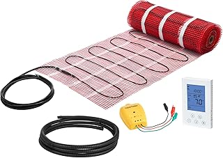 14 Bedroom Flooring Ideas for Stylish Durable Comfortable Living 114 VEVOR 70 sqft Self-Adhesive Mesh Floor Heating Mat System, 120V Electric...