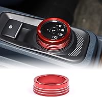 Vista 21 de Aunginsy Cubierta circular para botón de volumen de aire acondicionado de consola central, compatible con Ford Maverick 2022-2024, botón
