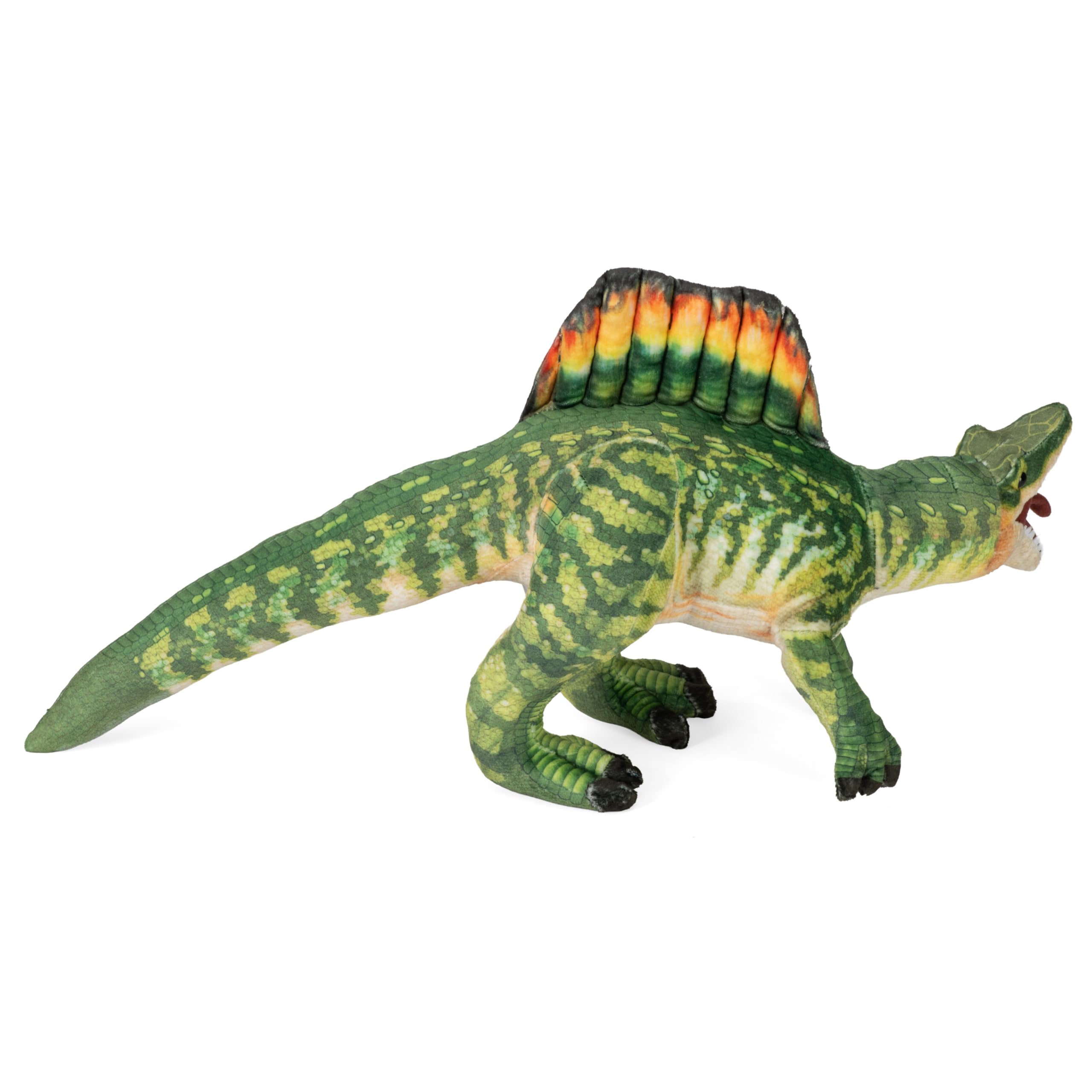 Wild Republic Artist Collection Dino Spinosaurus, Geschenk für Kinder, 38 cm, Plüschtier, Füllmaterial besteht aus versponnenen recycelten Wasserflaschen