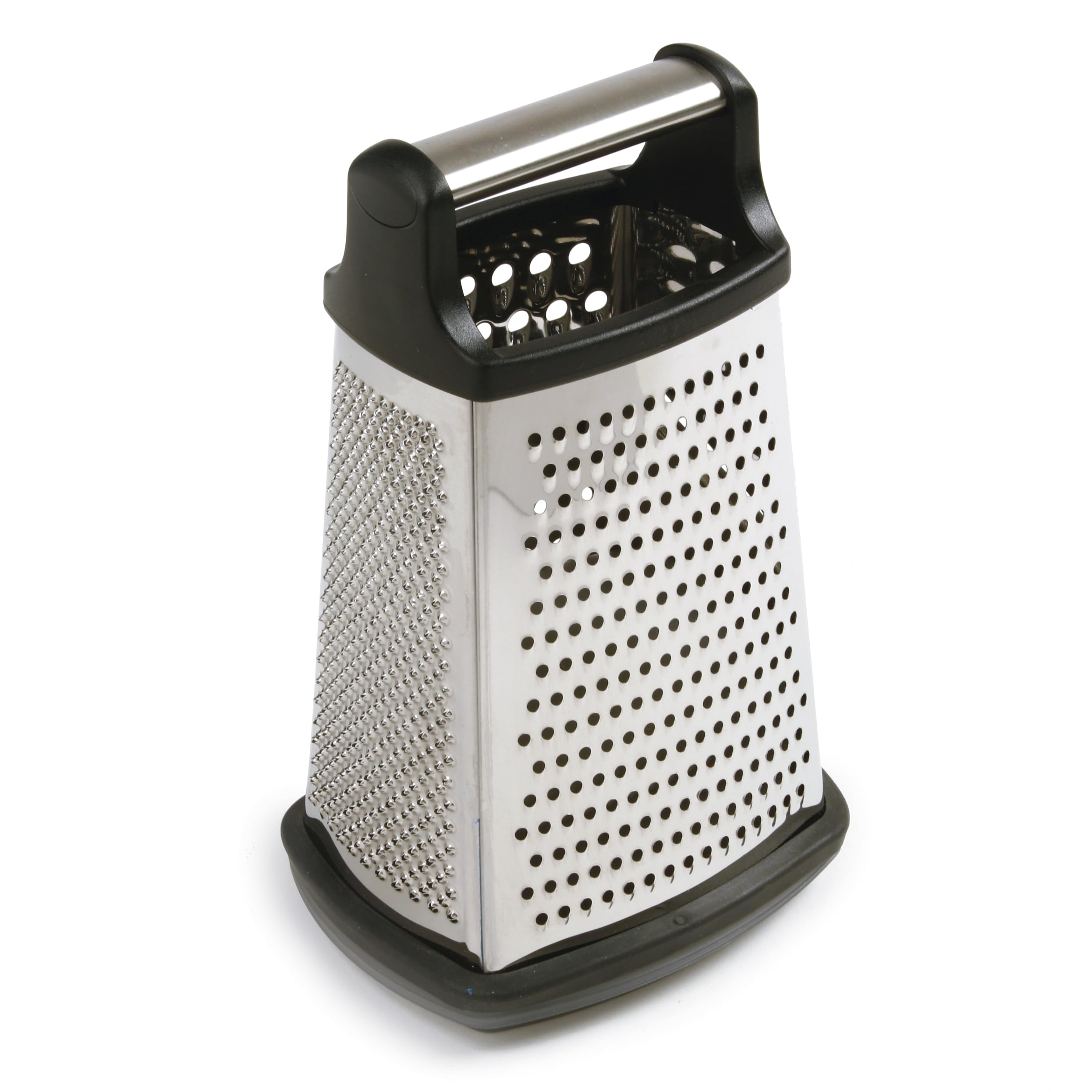 Norpro in Acciaio Inox, 4 Lati, Grattugia con Contenitore