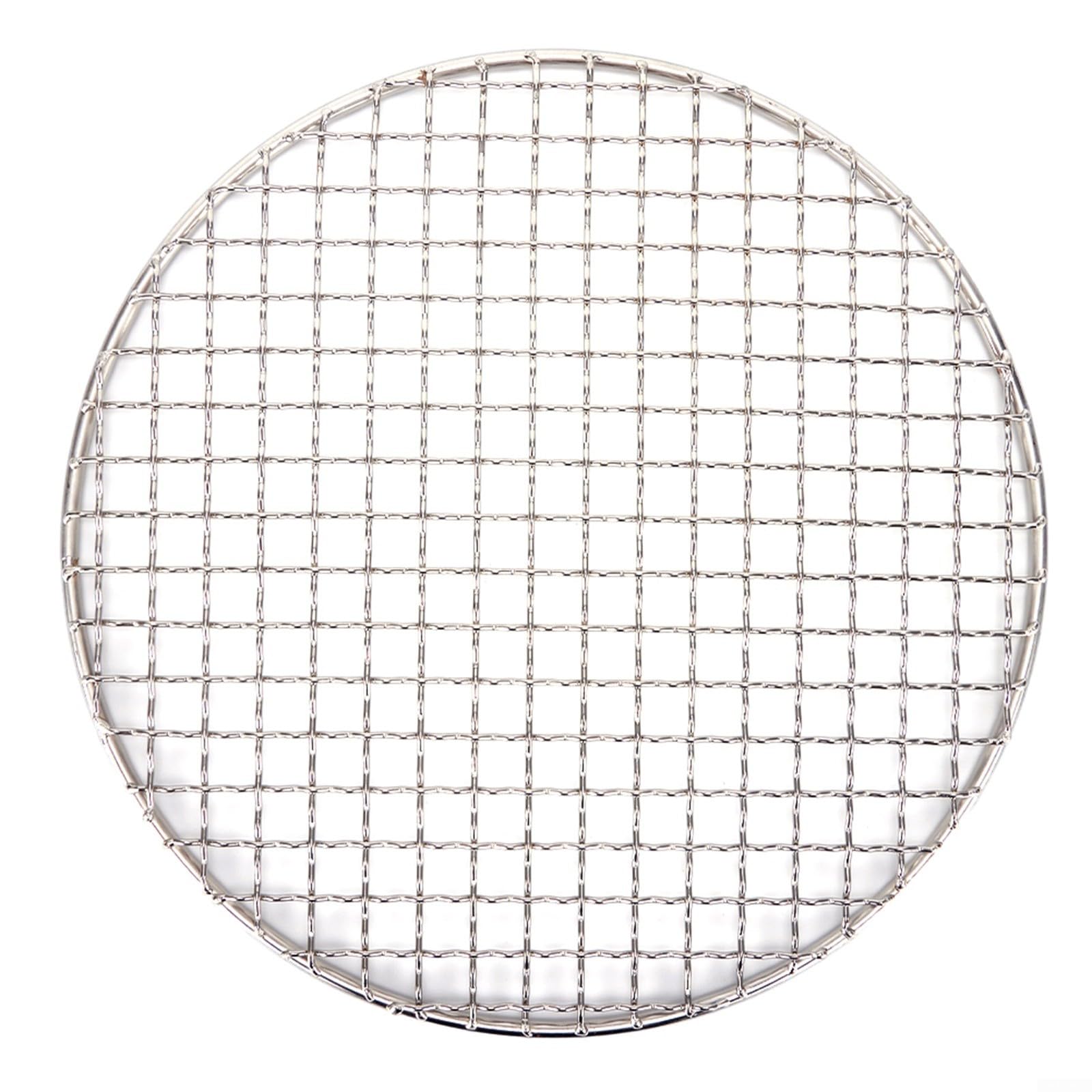 Artykuły do ​​pieczenia, Siatka do grilla ze stali nierdzewnej, metalowa siatka krzyżowa, odpowiednia do grillowania płyt i patelni, gotowania na parze(380MM)