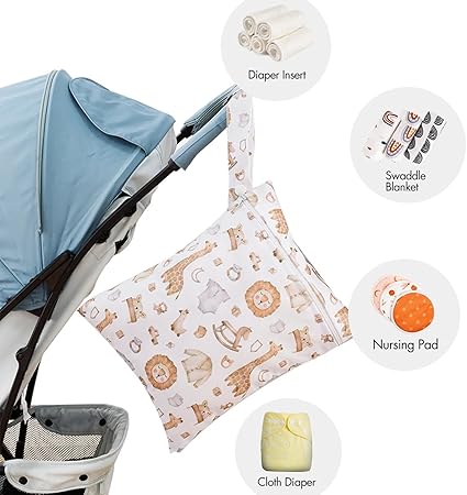 KAESSS Set 3 bolsas impermeables para pañales