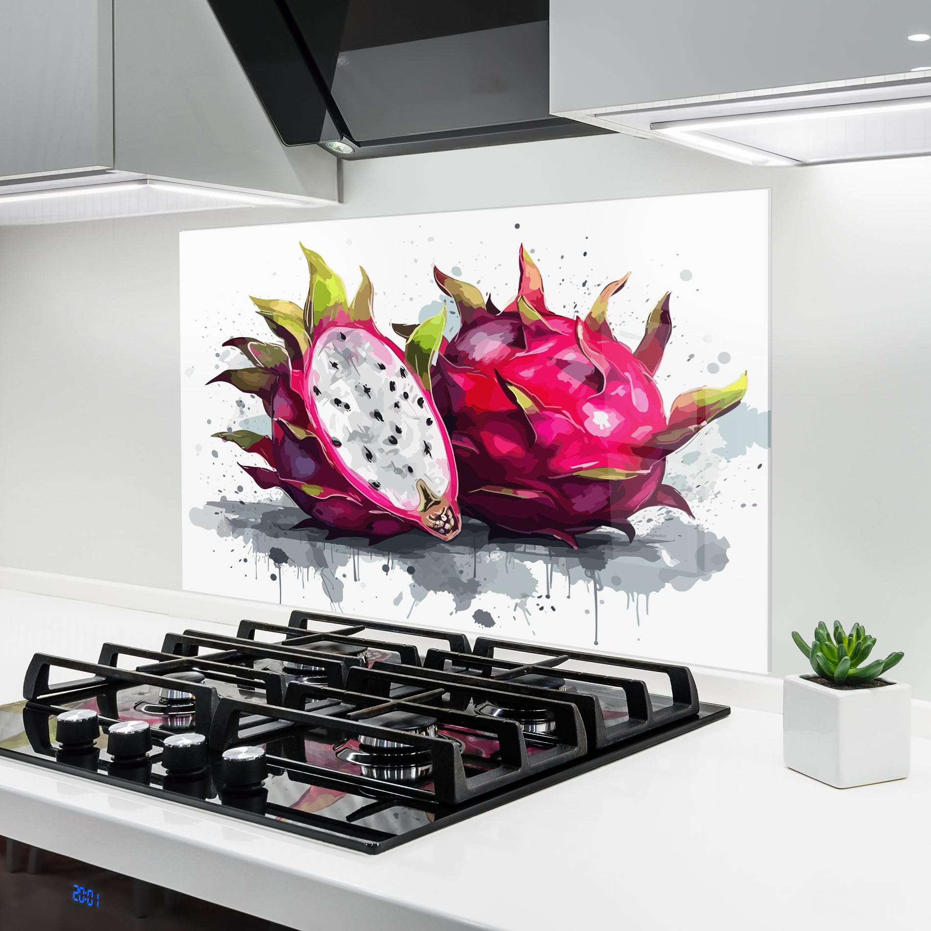 Protéger un mur de cuisine des graisses avec la crédence ARTHUB®