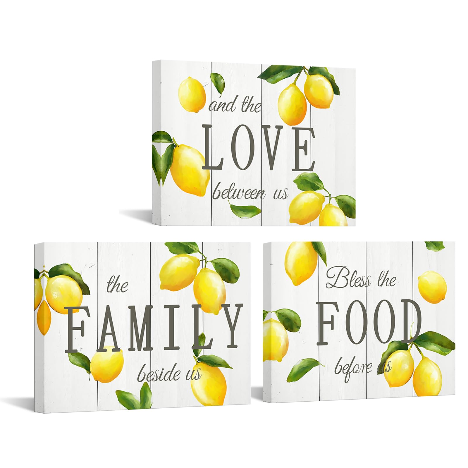 Amazon.co.jp: iKNOW FOTO レモンウォールアート ファームハウス