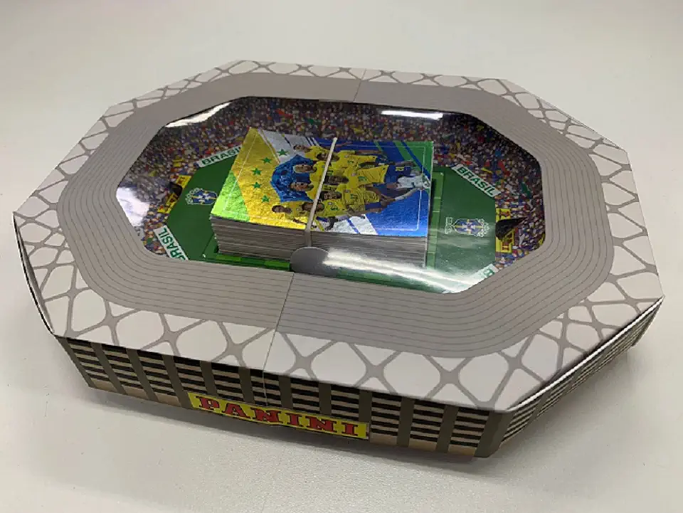 Mini Estádio - Cards Seleção Brasileira - c/ 60 Cards