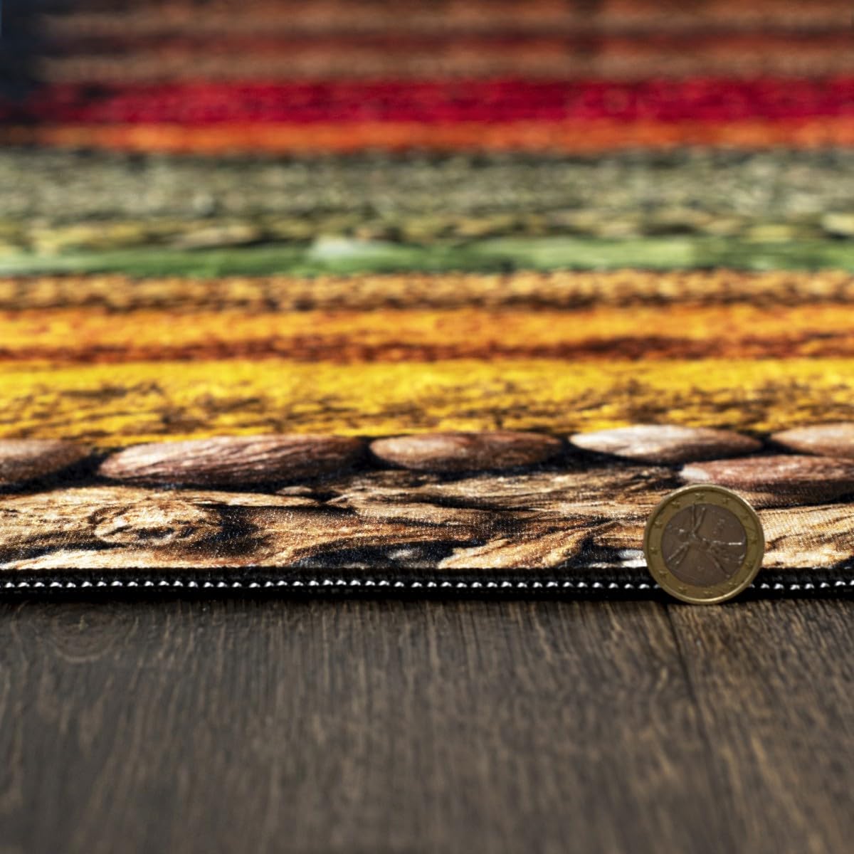 Mazovia Alfombra Cocina 80x200cm Motivo de Cocina con Estilo Antideslizante