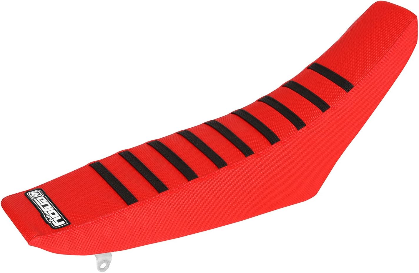 Enjoy Mfg Seat Cover - Compatible Fit for 2002-2008 Honda CR 85 CR85 - All Black/Red Ribs #95