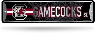 Rico Industries NCAA Metal Street Sign Metal Street Sign 4" x 15" Home Décor - Bedroom - Office - Man Cave