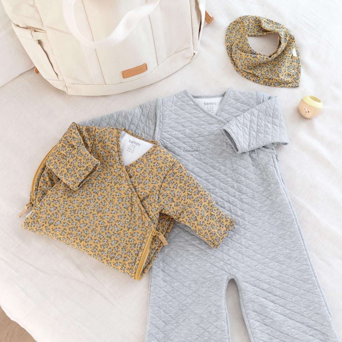 BEMINI Sacco a pelo Pady Jersey + Jersey Tog 3 Print Heidi