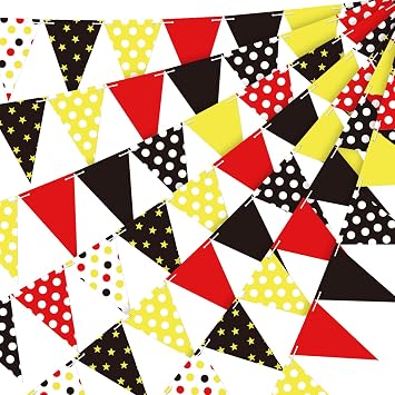 5 Pcs Garland Polka Dots Multicolor