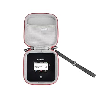 RLSOCO Hard Case for NETGEAR Nighthawk M1 Mobile Hotspot Router (MR1100) and Netgear Nighthawk M2 Mobile Router MR2100,Red