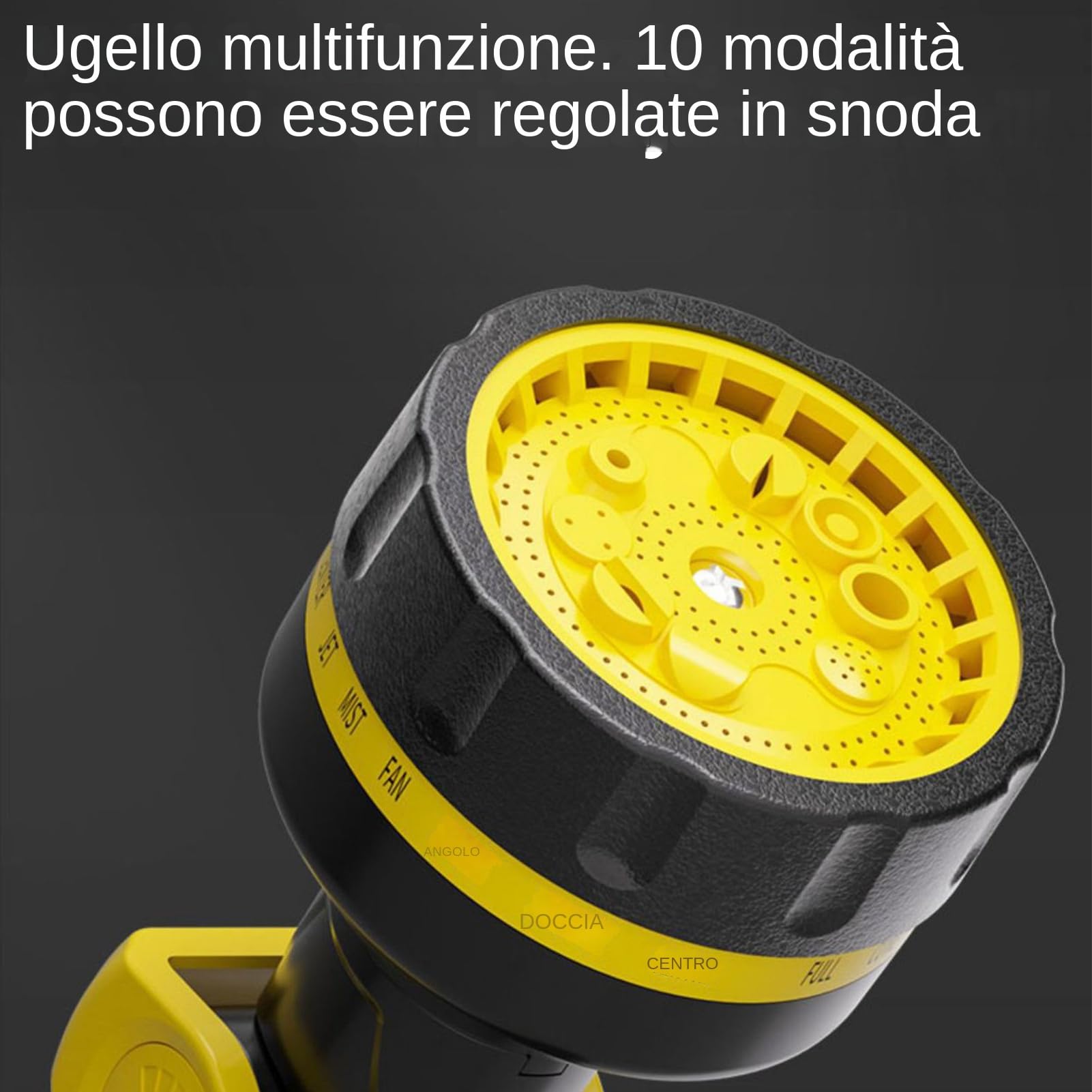 Hidrolimpiadora de alta presión – Limpiador portátil a presión | Portátil Multifunción 10 modos ajustables para vallas, barcos, vehículos, patios, limpieza de , pavimentos y paredes