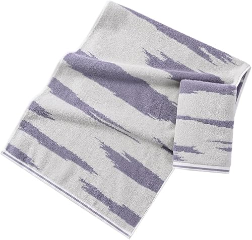 Miniatura 6 de sense gnosis Juego de 2 toallas de mano azules con patrón de nubes, 100% algodón, absorbentes, suaves, para baño, 13 x 29 pulgadas