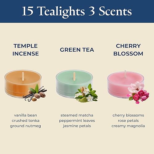 Miniatura 8 de PartyLite Juego de 12 velas de té perfumadas (Oh So Exotic)