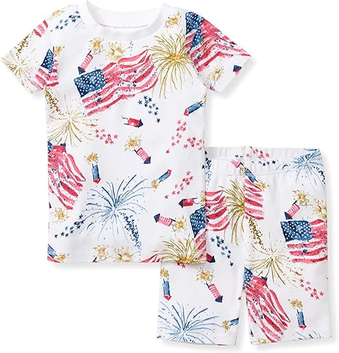 Miniatura 235 de Burt's Bees Baby Pijama para niña, 2 piezas, camiseta de manga larga y pantalones de algodón orgánico