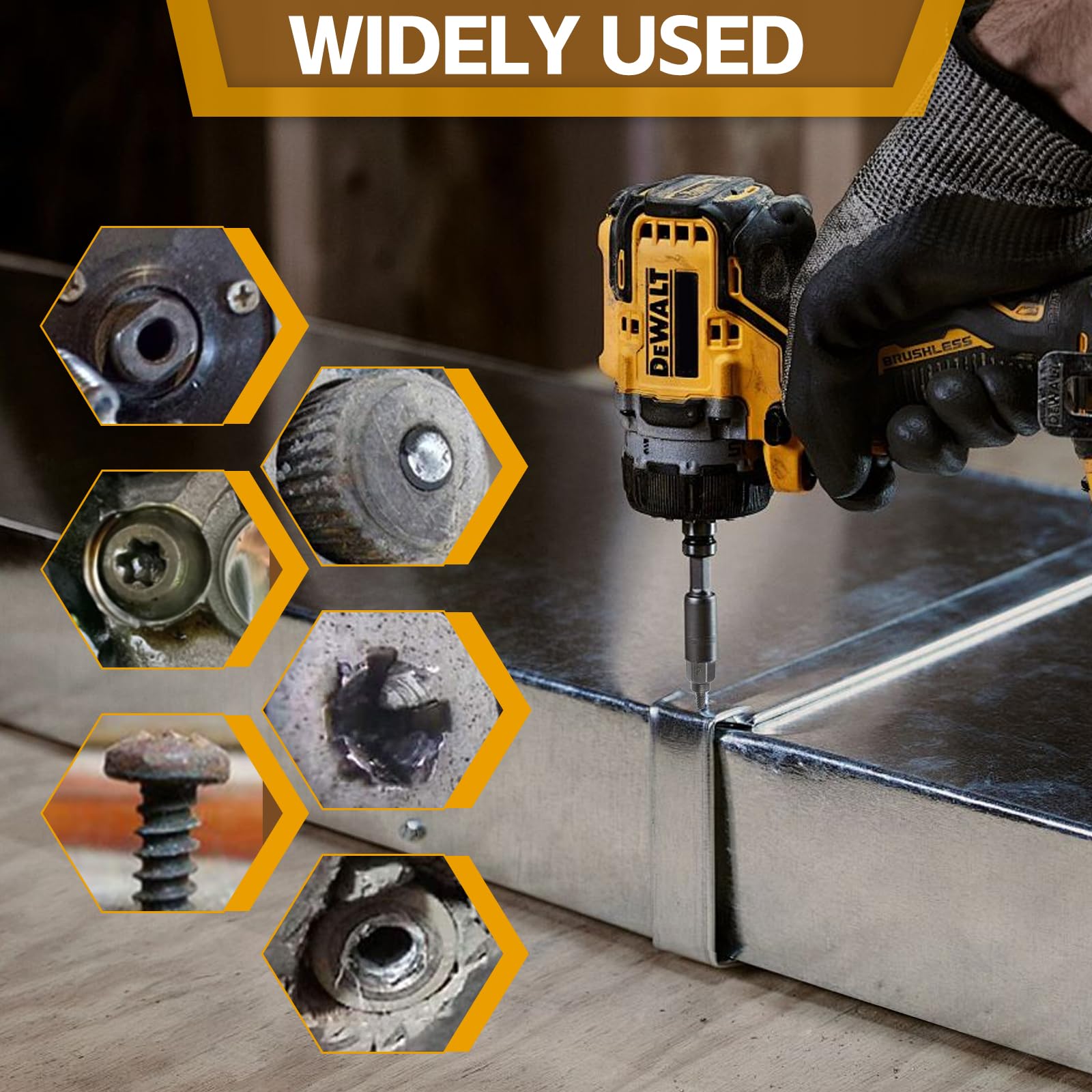 Set 25 Estrattori Per Viti Danneggiate - In Acciaio Carbonio, Per Bulloni Rotti, Multiuso Professionale - Foto 9