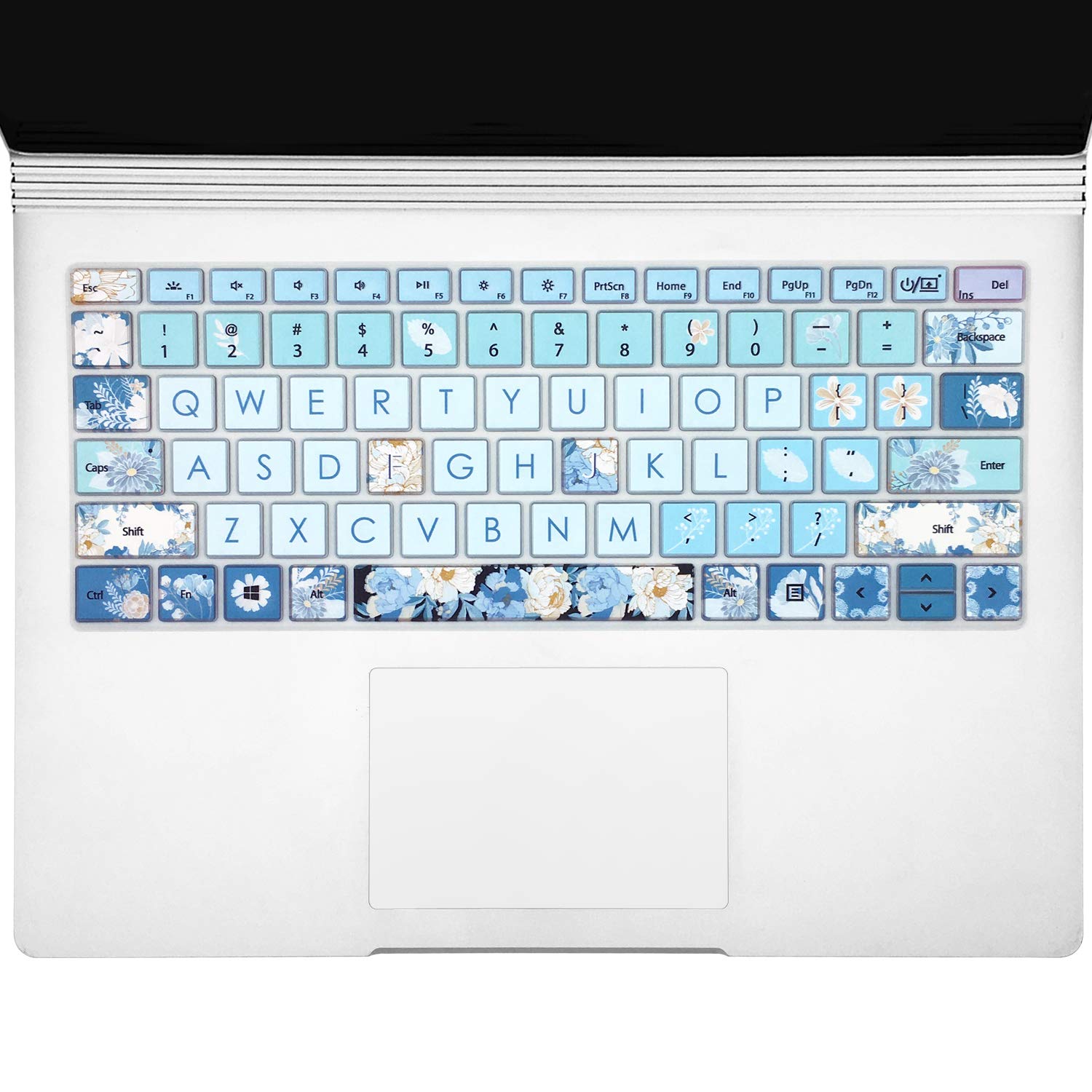 Silicone Keyboard Cover Skin for Microsoft Surface Laptop 3 13.5" and 15" 2019 Released/Microsoft Surface Book 3 13.5" and 15",Keyboard Protector with