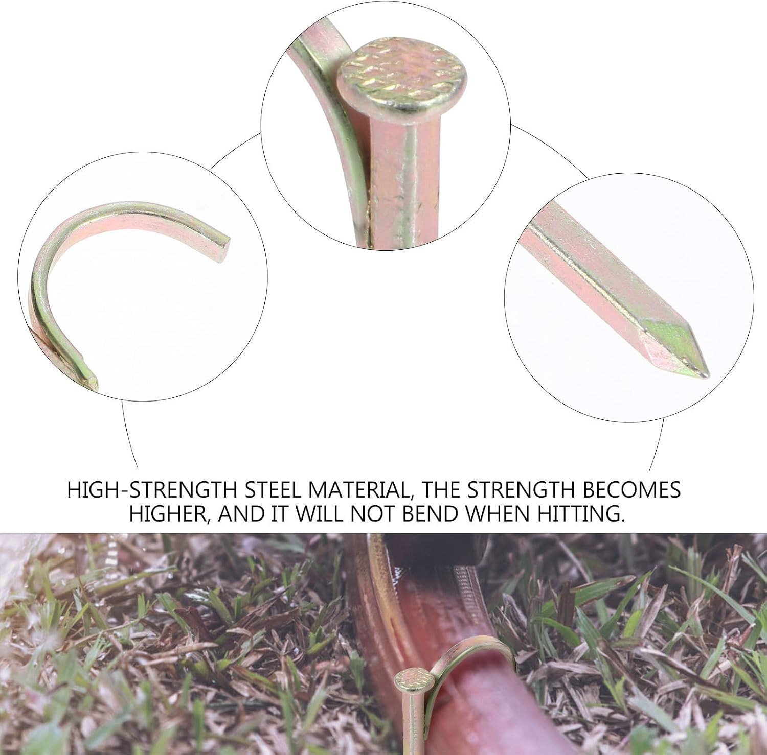 20pcs Steel Water Fixed Hooks for Garden Water Pipe Support Easy to Install for Wall Mounting and Tube Fixing