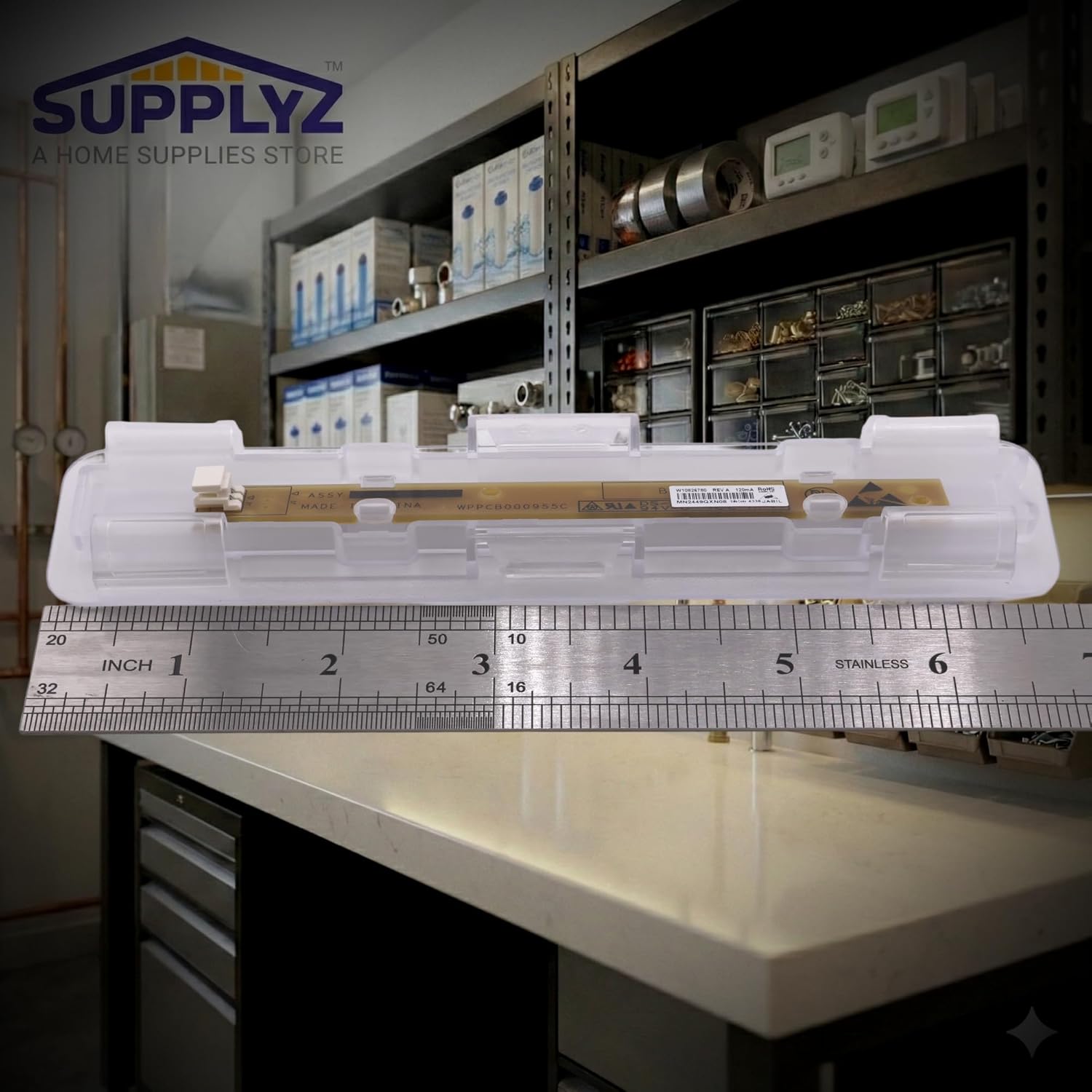 Direct Replacement for Whirlpool W10876365 Refrigerator Light W10826780, W10710826