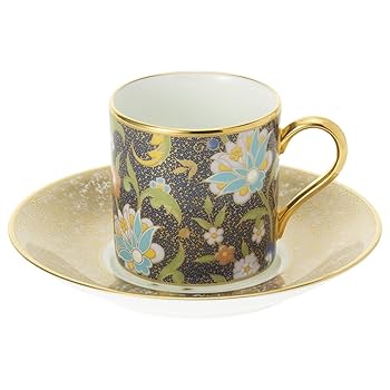 オールドノリタケ ボーンチャイナ デミタスカップ＆ソーサー 1客 オールドノリタケ ボーンチャイナ デミタスカップ＆ソーサー 1客
