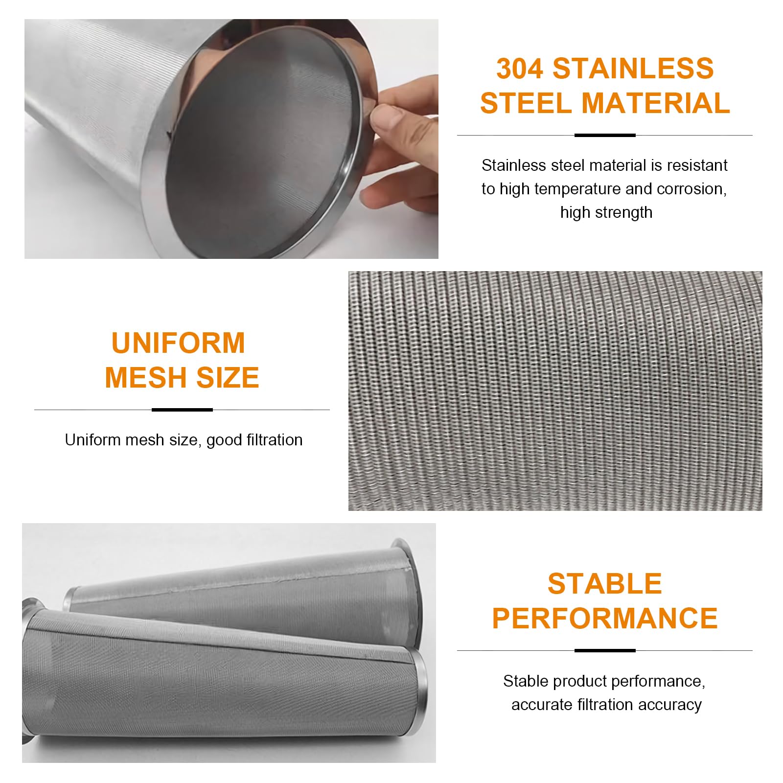 Filtre à café à froid pour pot Mason large goulot, passoire acier inoxydable 304, cafetière glacée 950 ml