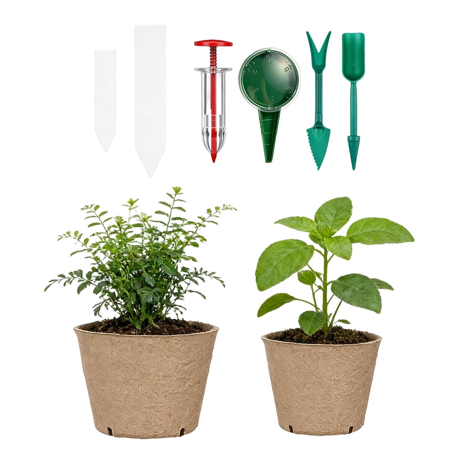 Generisch Torf-Töpfe 150-teilige atmungsaktive Gärtnerbedarf | Garten-Anzuchtschalen für Setzlinge für Keimung, Umpflanzung, Wachstum, Indoor, Outdoor, Balkon, Terrasse